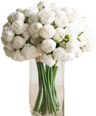 Produktbild von Kunstblumen Ranunkeln 30 cm, 18 Stück, Kunstseide, Dekoration für Hochzeit