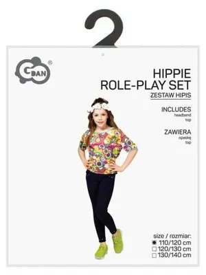Obrázok produktu pre Detský kostým "Hippie", veľkosť 110/120 cm - Godan