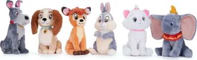 Produktbild von Kuscheltier Hase Klopfer Disney sitzend grau 30 cm Plüschhase
