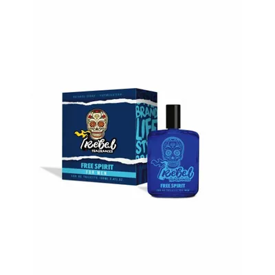 Immagine prodotto di Rebel Fragrances Free Spirit Eau de Toilette Men - 100 ml - Profumo da uomo - Regali da uomo - Profumo da uomo seducente e affascinante
