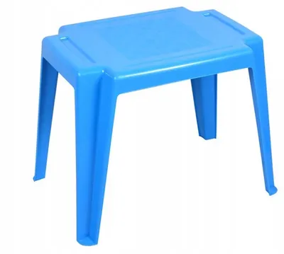 Immagine prodotto di Tavolo per bambini in plastica blu da giardino Lolek