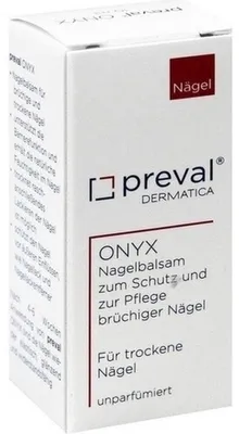 Zdjęcie produktu dla balsam do paznokci preval Onyx do ochrony i pielęgnacji łamliwych paznokci, roztwór 10 ml