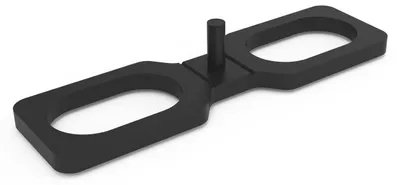 Terrassen-Abstandshalter, 800 Stück, 4 mm, geschlossen flach