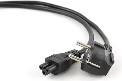 Produktbild von Premiumcord Netzkabel für Laptops 3-polig, Länge 1,8m