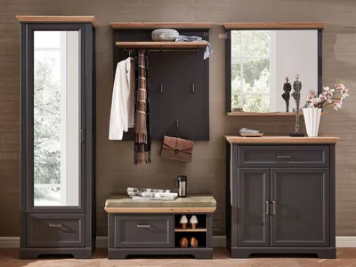 Produktbild von Garderobe Komplett Set Flurmöbel Garderobenprogramm Dielenmöbel "Jillana I"