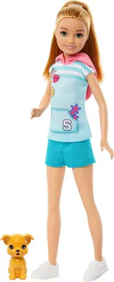 Produktbild von Barbie Stacie-Puppe mit Hündchen