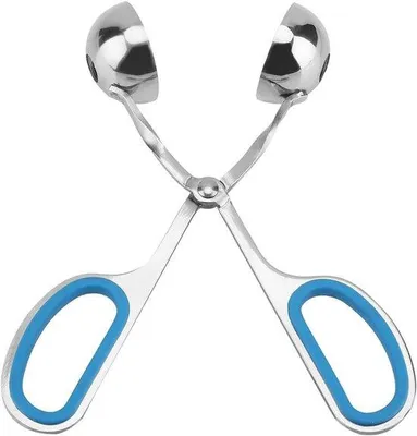 Produktbild von Gehaktballen-Clip-Maker aus Edelstahl, keine klebrigen Kugeln, Reisbällchen-Clip, Fleischballer-Tangwerkzeug, Cake-Pop-Ice-Scoop, Küchenhilfe