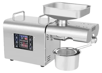 Produktbild von Ölpressmaschine, Intelligente Temperaturregelung, Automatischer Betrieb, Vielseitige Samenkompatibilität, 220V, EU