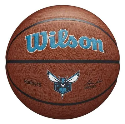 Produktbild von Wilson - "Team Alliance Charlotte Hornets" Basketball PP9371 (7) (Braun)