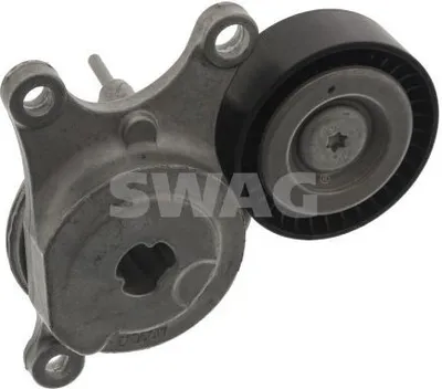 Produktbild von SWAG 10 10 0625 Riemenspanner Keilrippenriemen passend für MERCEDES-BENZ B-Klasse (W246, W242) Ø65mm Rolle