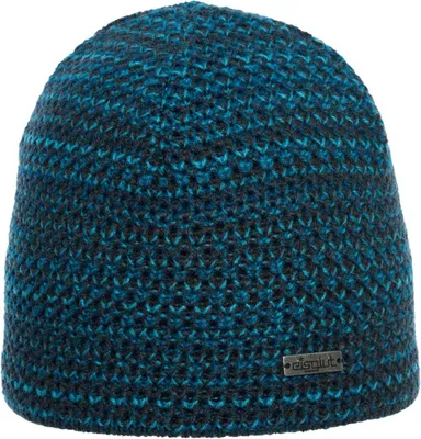 Eisglut Strickmütze Robino mit Innen-Fleece  in blau