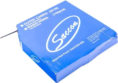 Zdjęcie produktu dla Pancerz linki hamulca fi 5 mm czarny 50 mb SACCON BOX