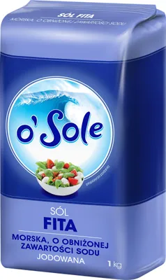 Zdjęcie produktu dla Sól peklowa O'Sole do peklowania mięs 1 Kg