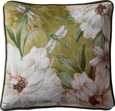 Zdjęcie produktu dla Poduszka Fiorella Olive Green 43x43