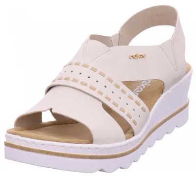 Produktbild von Rieker fsk damen sandalen Sandalette beige in Gr. 36