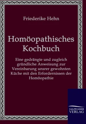 Produktbild von Homöopathisches Kochbuch