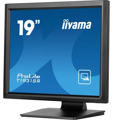 Produktbild von iiyama ProLite T1931SR-B1S, 48,3 cm (19"), 1280 x 1024 Pixel, SXGA, LCD, 14 ms, Schwarz