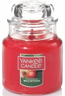 Immagine prodotto di Candela profumata Yankee Candle, fragranza Macintosh, piccola, peso 104 g