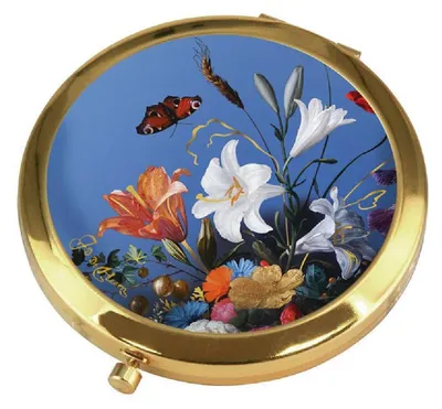 Produktbild von Goebel Taschenspiegel Jan Davidsz de Heem - Sommerblumen, Spiegel, Artis Orbis, Metall-Kombi, Bunt, 67061441