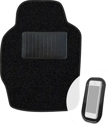 Produktbild von moto-MOLTICO Fahrer Fußmatte Auto Velours Fahrerseite Autoteppiche Schwarz Fahrermatte 1-teilig passend für Ford Explorer 1995-2001