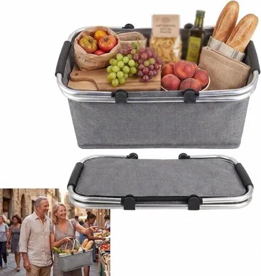 Produktbild von Kühltasche, 18 Liter - faltbar - mit Kühlfunktion - ideal für Picknicks