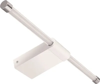 Immagine prodotto di Luce a specchio Acciaio inox LED IP44 L: 39,5 cm Bianco Cromo allungato 4100 K bianco neutro 480 lm Moderno