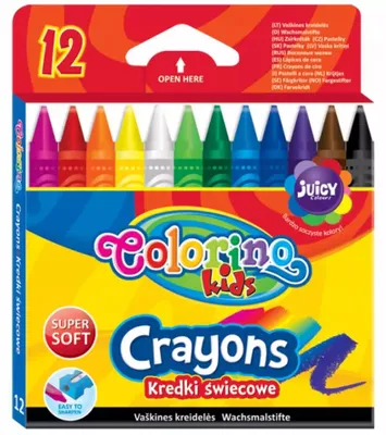 Image de Colorino crayons de couleur 12 couleurs