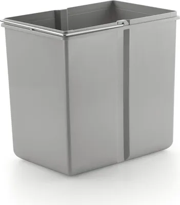 Produktbild von Naber Ersatzeimer, alu grau (15 Liter).  - Mülleimer