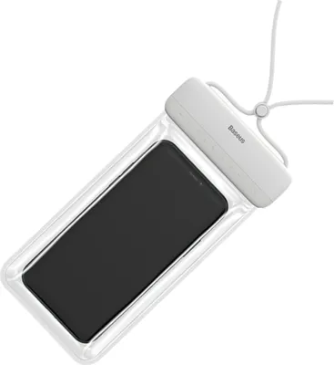 Produktbild von Baseus Let's go, Wassersportaktivität, Strandaktivität, Radwandern, Smartphone, Weiß, Transparent, ABS, PVC, 30 m, IPX8