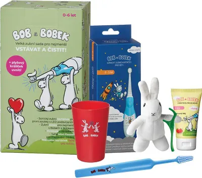 Produktbild von Professor Max Bob und Bobek Geschenkset, blau