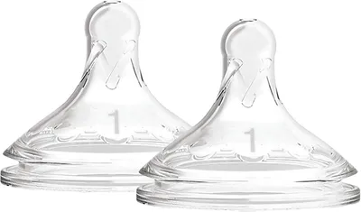 Productafbeelding van Dr. Brown's 2 zuigers niveau 1 + 0 maanden van robuuste medische siliconen