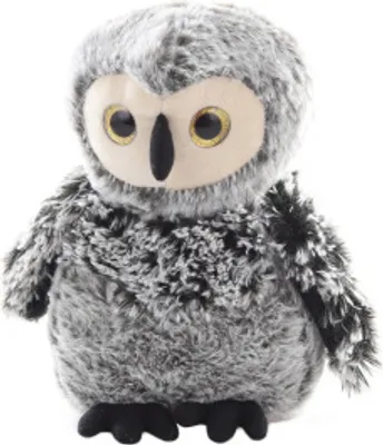 Image de Hibou en peluche 24 cm