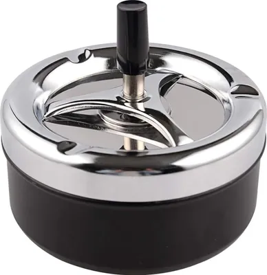 Produktbild von Rotating Ashtray, Table Ashtray, Modern Rotating Ashtray, Wind Ashtray with Lid