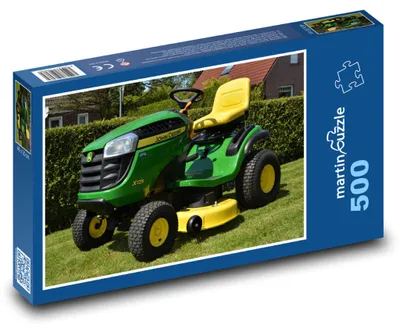 Zdjęcie produktu dla martinpuzzle - Puzzle 500 - Traktor ogrodowy