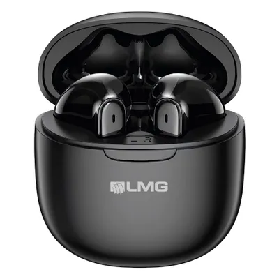 Produktbild von LMG Germany T68 Bluetooth In-Ear Kopfhörer mit ENC, 4 Mikrofonen und Ladecase, Schwarz