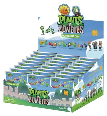 Obrázok produktu pre Plants vs. Zombies 3D PVC-Taschenanhänger Serie 1 Display (24)
