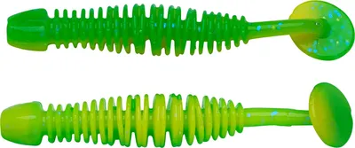 Produktbild von Berkley PowerBait Power Leech (Spring Green/Sunshine Yellow)