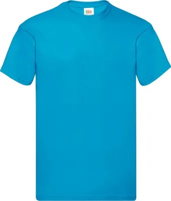 Produktbild von Fruit of the Loom - "Original" T-Shirt für Herren RW9904 (L) (Azure Blau)