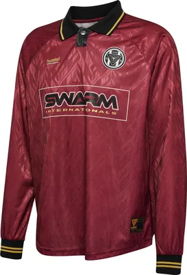 Produktbild von Hummel Hmlloose Bay Soccer Jersey L/S - syrah, Größe:XL