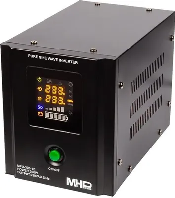 Image de MHPower alimentation de secours MPU-300-12, UPS, 300W, pure sine, 12V