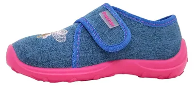 Immagine prodotto di Scarpe Fischer, marca specializzata in calzature. Scarpe per bambini, modello da interno, colore blu, adatte al tempo libero