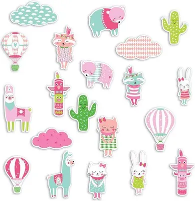 Obrázok produktu pre 20 Die-Cuts aus Papier - Joséphine