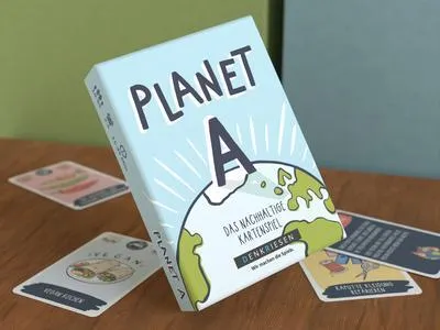 Produktbild von DENKRIESEN - Planet A - "Das nachhaltige Kartenspiel"
