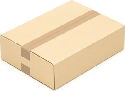 Produktbild von 40 Faltkartons 400 x 300 x 100 mm Kartons 2-wellig 40 x 30 x 10 cm Versandkartons Wellpappe