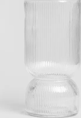 Obrázek produktu pro Váza z průhledného skla HOMLA LIMPID 21 cm