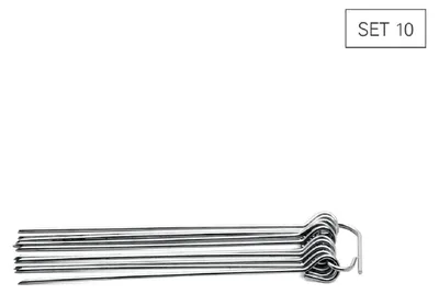 Produktbild von Karl Weis Rouladennadeln-Set, Edelstahl, 10 x 0,15 x 0,15 cm, 16 g, 10 Stück