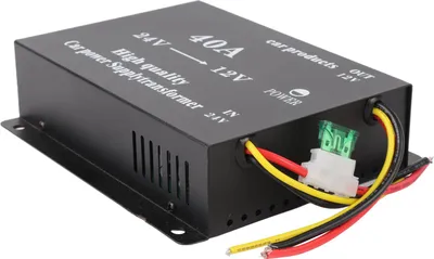 Obrázek produktu pro Redukce stejnosměrného napětí 24 V na 12 V regulátor transformátor měnič