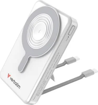 Obrázek produktu pro Verbatim 32273, 10000 mAh, Lithium-polymerová (LiPo), Power Delivery 3.0, Quick Charge 3.0, Bezdrátové nabíjení, 3,85 V, 52 W