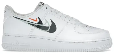 Produktbild von Nike Air Force 1 Low '07 Multi Swoosh White Black - EU 44.5