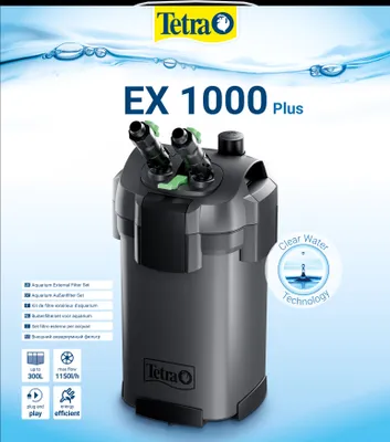Produktbild von Tetra EX 1000 Plus Außenfilter Komplettset